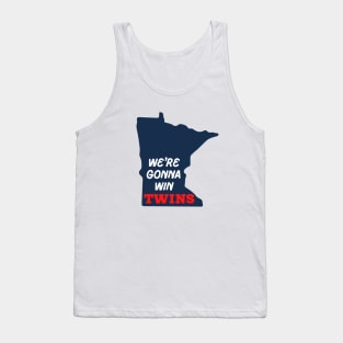 Minnesota Twins State Silhouette Tank Top